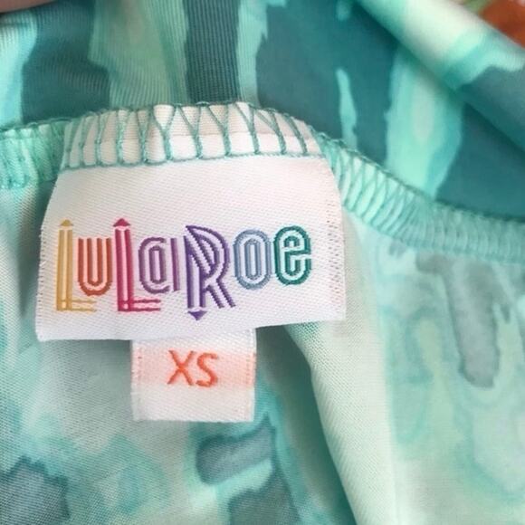 NWT LuLaRoe Azure Tie Dye Skirt Sz. XS - Picture 3 of 4